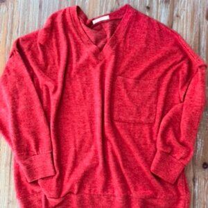 Zenana Red Sweater (S)